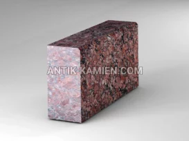 Krawężnik granitowy Rosso Santiago zdjęcie 2