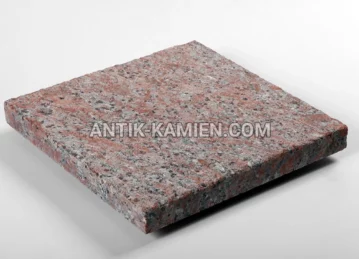 Płytki granitowe posadzkowe Rosso Santiago zdjęcie 1