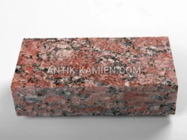 Kostka granitowa cięta Rosso Santiago zdjęcie 7