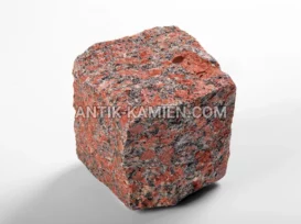 Kostka łupana granitowa Rosso Santiago zdjęcie 10