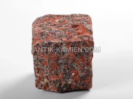 Kostka łupana granitowa Rosso Santiago zdjęcie 11