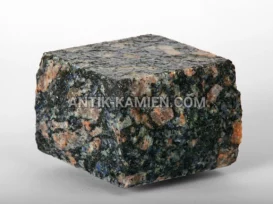 Kostka granitowa cięto-łupana Leopard Red zdjęcie 2