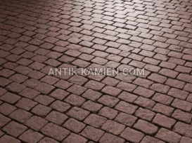Kostka granitowa cięto-łupana Maple Red zdjęcie 2