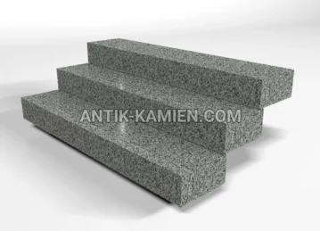 Schody granitowe Grey Ukraine zdjęcie 1