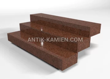 Schody granitowe Maple Red zdjęcie 1