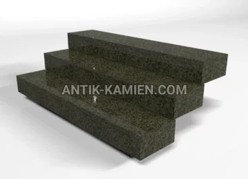 Schody granitowe Verde Oliva zdjęcie 1
