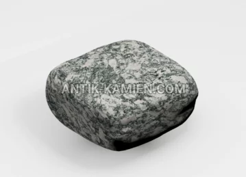Kostka granitowa zaokrąglona Leopard Grey zdjęcie 1