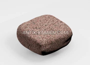 Kostka granitowa zaokrąglona Maple Red zdjęcie 1